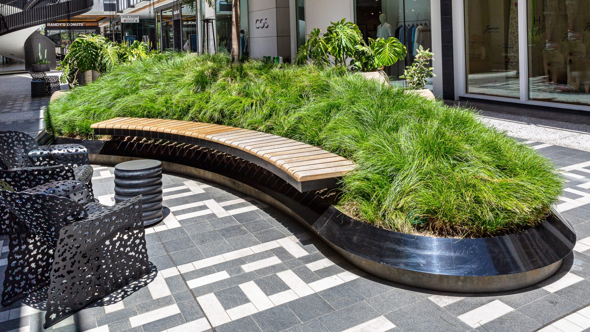 shopping mall landscape design