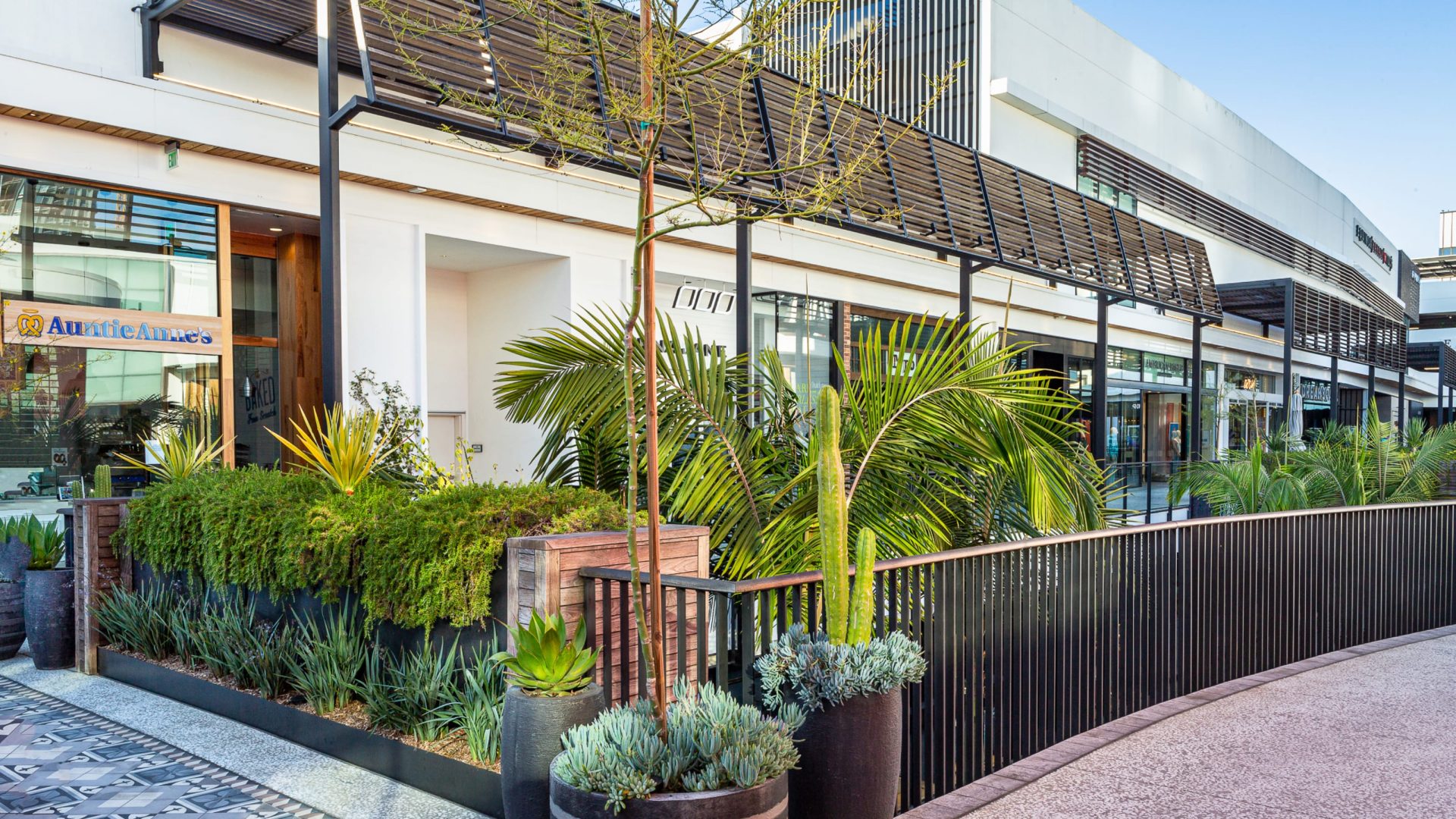 shopping mall landscape design