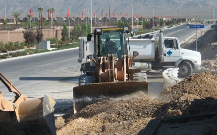 Erosion Control services provided by Gothic Landscape.